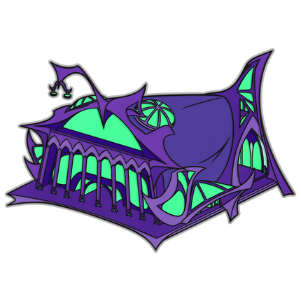 Envy Courtroom Building Pin *LIMITED STOCK*