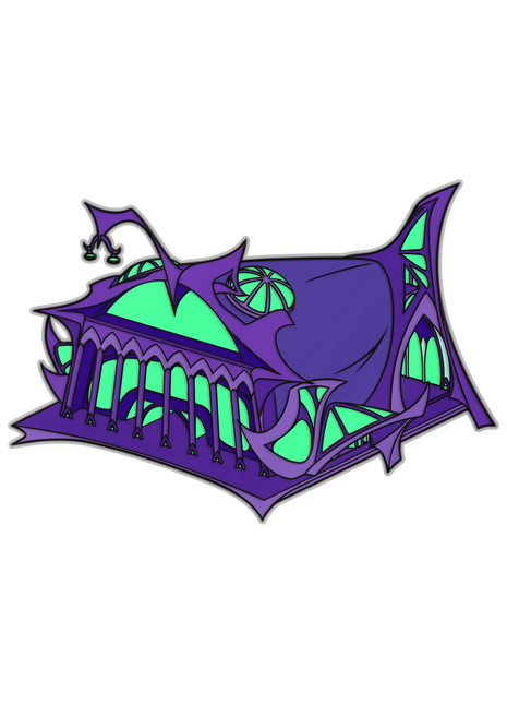 Envy Courtroom Building Pin *LIMITED STOCK*