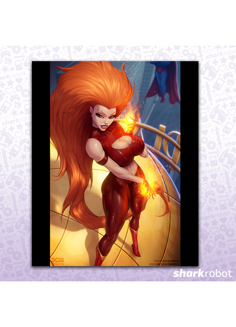 Fiery Redhead - Poster Print