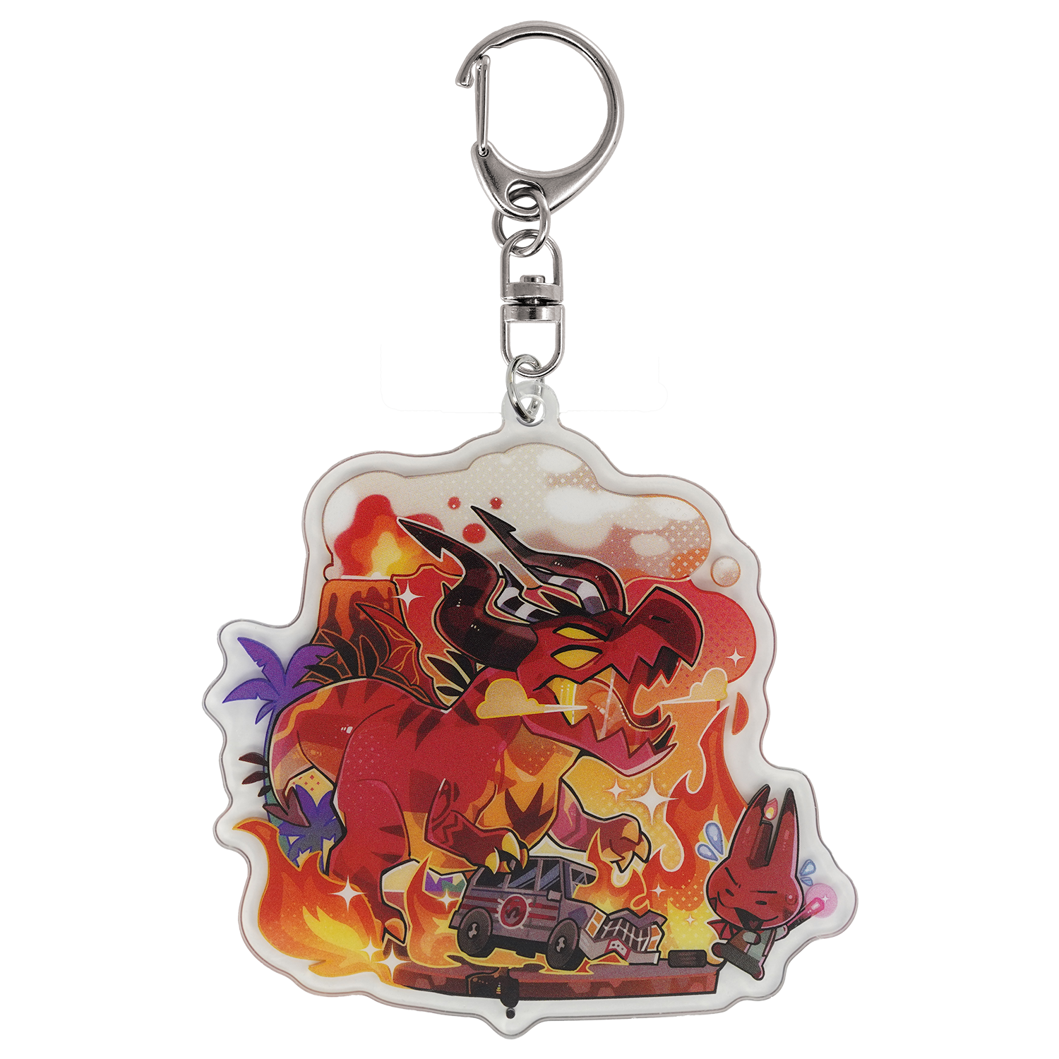 Satan - Halloween Slasher Keychain *LIMITED STOCK* – Shark Robot Satan - Halloween Slasher Keychain *LIMITED STOCK* – Shark Robot