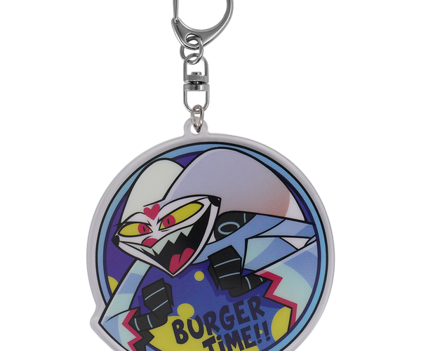 OOPS - Fizz Burger Time Acrylic Keychain *LIMITED STOCK* – Shark Robot