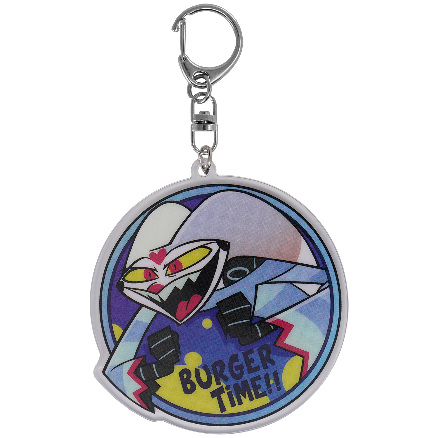 OOPS - Fizz Burger Time Acrylic Keychain *LIMITED STOCK* – Shark Robot OOPS - Fizz Burger Time Acrylic Keychain *LIMITED STOCK* – Shark Robot