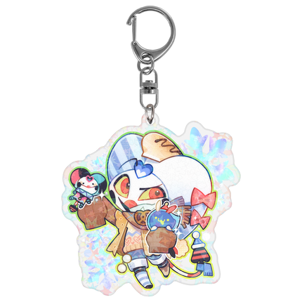 Fizzarolli - Cozy Winter - Holographic Keychain *LIMITED STOCK*