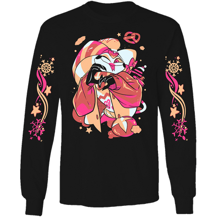 Long Sleeve Shirt - Fizz - Cozy Winter w/Printed Sleeves *PRE-ORDER*