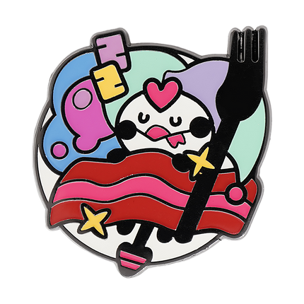 Bed and Breakfast Fizz Enamel Pin  *LIMITED STOCK*