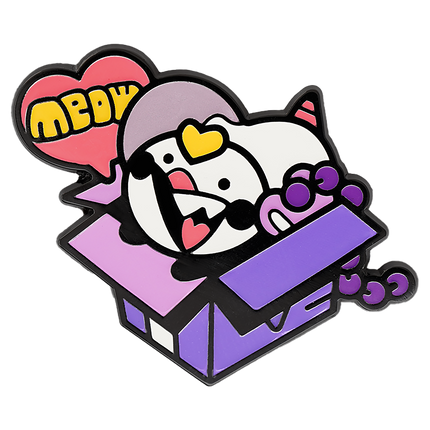 Fizz in a Box Enamel Pin *LIMITED STOCK*