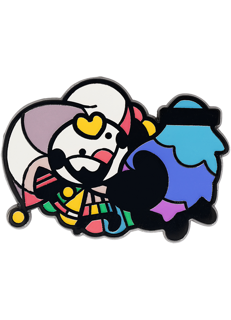 Salesman Fizz Enamel Pin *LIMITED STOCK*