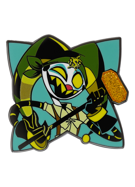 Robo Fizz - Pirate Enamel Pin *LIMITED STOCK*