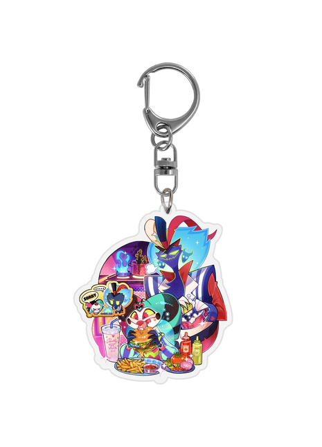 Fizzy Frog Acrylic Keychain *LIMITED STOCK*