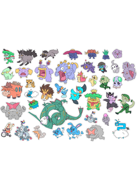 Friendlocke Season 1 Sticker Pack *LAST CHANCE*