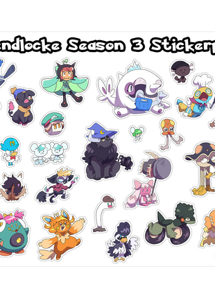 Friendlocke Season 3 Sticker Sheet *PRE-ORDER*