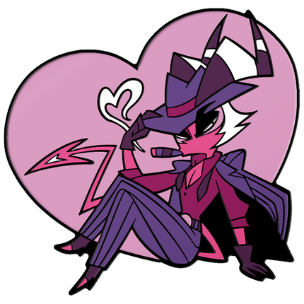 Crimson - Heart Breaker - Enamel Pin *PRE-ORDER*