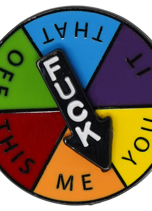 The F*ck Spinner - Pin *LAST CHANCE*