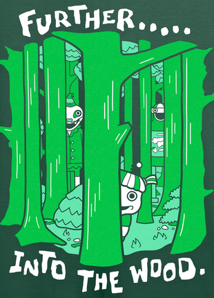 Further Into The Wood T-shirt *PRE-ORDER*