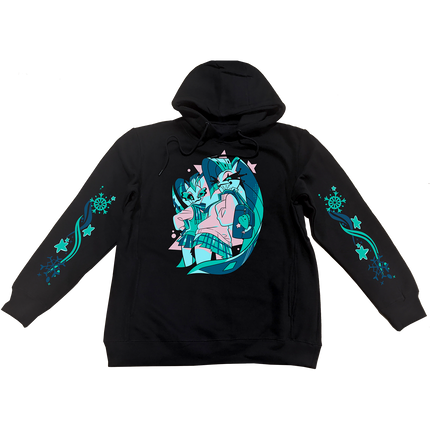 Pullover Hoodie - Glitz & Glam - Cozy Winter w/Printed Sleeves *PRE-ORDER*