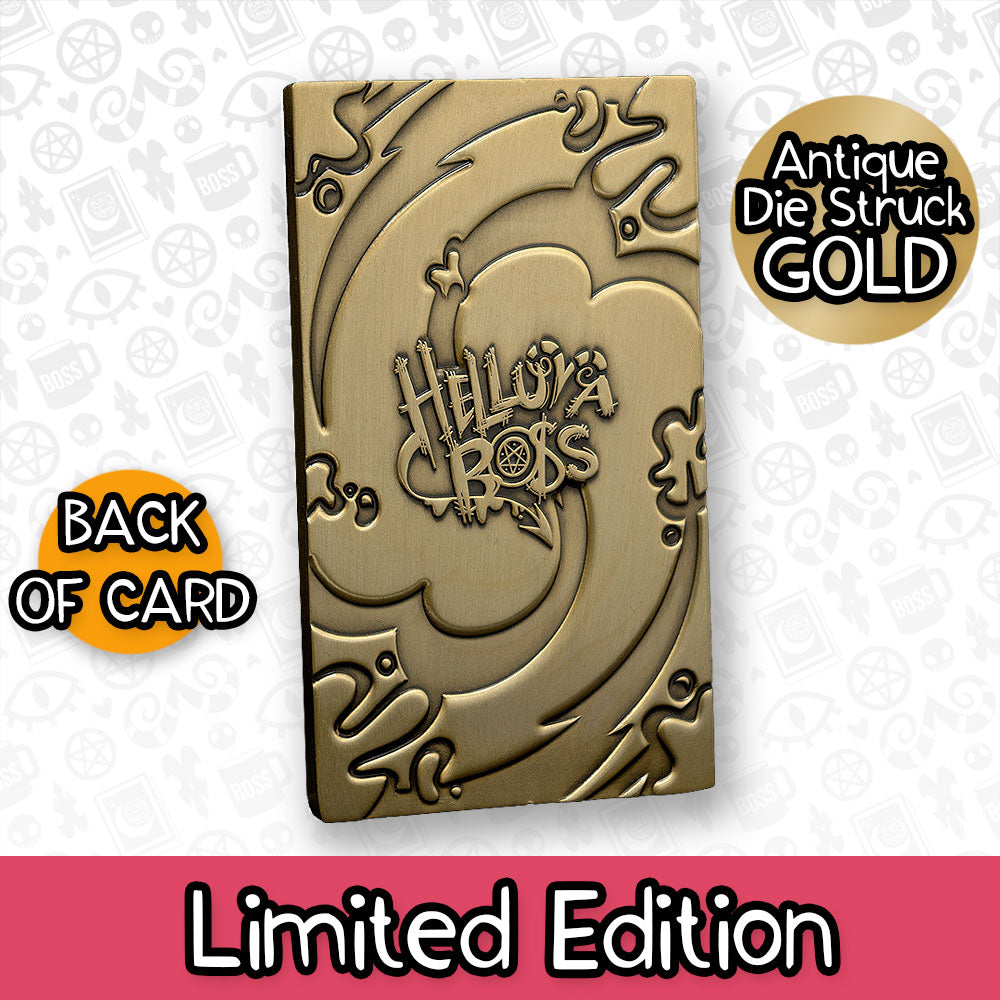 Loona Gold Plated Metal Collectible Card *FINAL SALE* Loona Gold Plated Metal Collectible Card *FINAL SALE*
