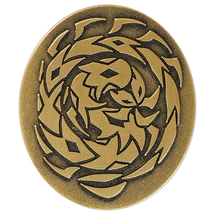 Greed - Die Struck Pin