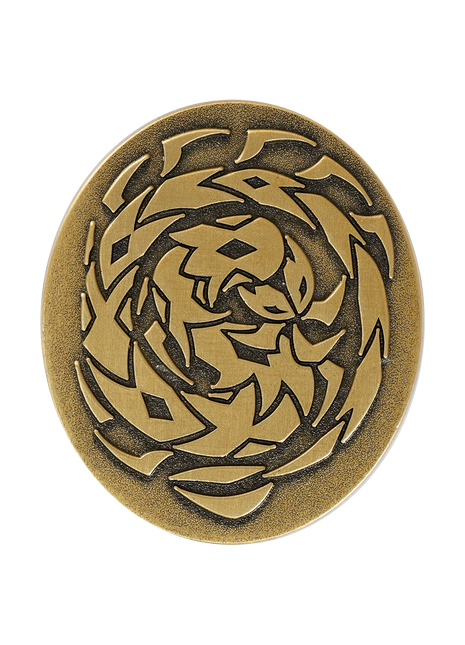 Greed - Die Struck Pin