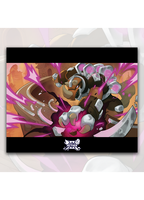 Rivals of Aether 2 - Galvan Poster Print
