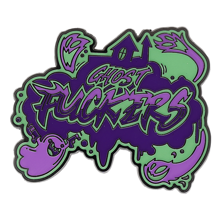 Ghost Fckrs Logo GLOW IN THE DARK Enamel Pin