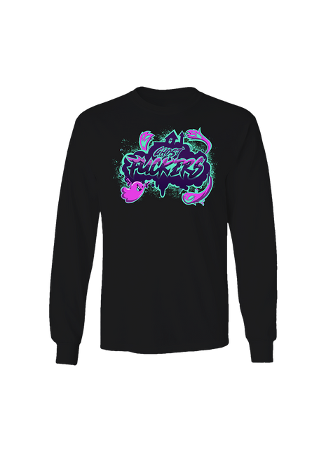 Long Sleeve Shirt - Ghost Fckrs Logo GLOW IN THE DARK *LAST CHANCE*