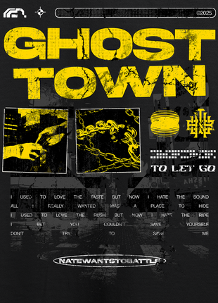 Ghost Town Longsleeve Tee (Phantom Burial Tour)