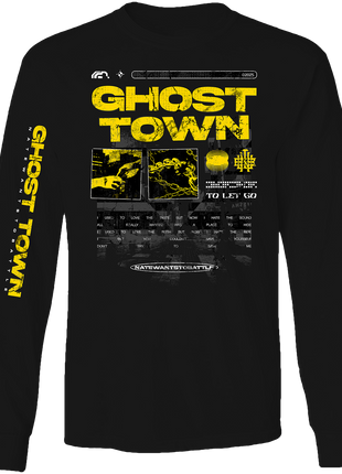Ghost Town Longsleeve Tee (Phantom Burial Tour)