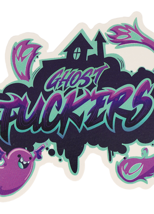 Ghost Fckers Logo Magnet