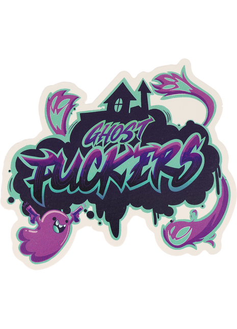 Ghost Fckers Logo Magnet