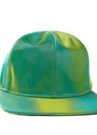 Lenticular Snapback - Blue & Yellow