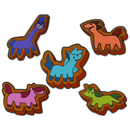 Gingerbread cookie IMP - Enamel Pin Set