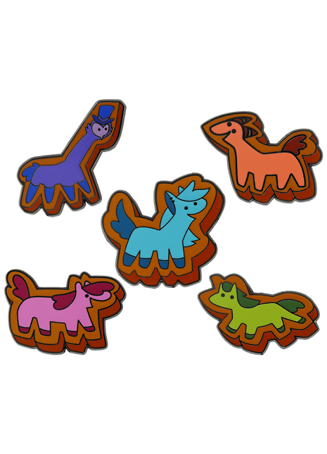 Gingerbread cookie IMP - Enamel Pin Set