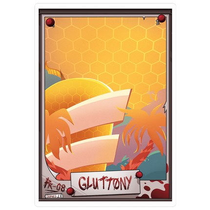Helluva Boss Trading Cards - Gluttony Promo Card (PR-08) *LIMITED STOCK*