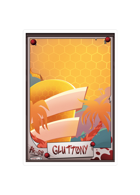 Helluva Boss Trading Cards - Gluttony Promo Card (PR-08) *LIMITED STOCK*