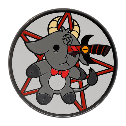 Plush Goat Sacrifice - Enamel Pin