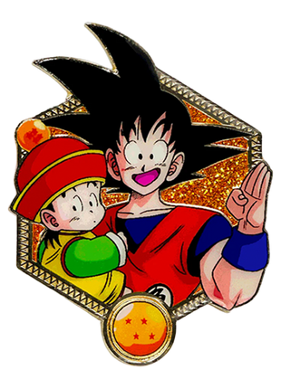 Golden Series 2: Goku and Baby Gohan - DBZ Pin