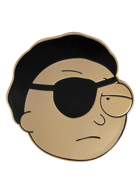 Golden Evil Morty - Rick and Morty Enamel Pin *LAST CHANCE*