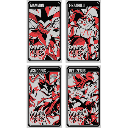 Helluva Boss Collectible Metal Cards - Series 1 Wave 3 *SALE*