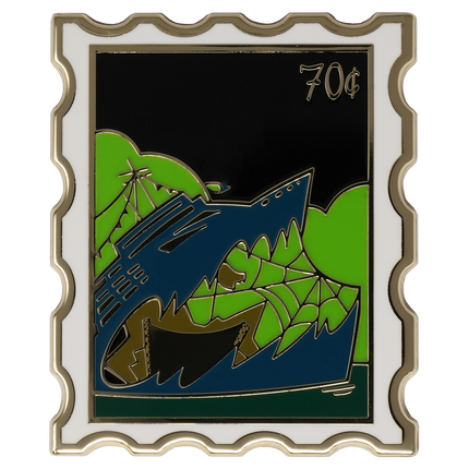 Greed Stamp Pin *LIMITED STOCK*