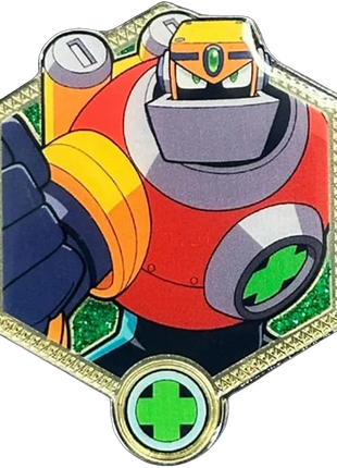Golden Series 2: Guts Man.EXE - Mega Man Battle Network Pin