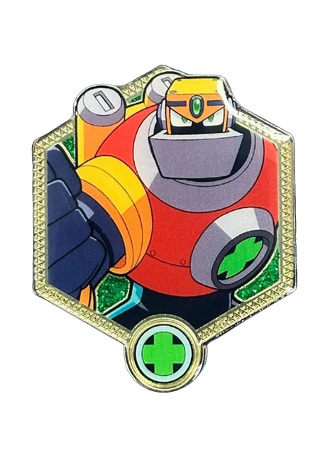 Golden Series 2: Guts Man.EXE - Mega Man Battle Network Pin