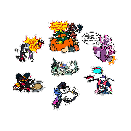 Halloween Sticker Set 1 *FINAL SALE*