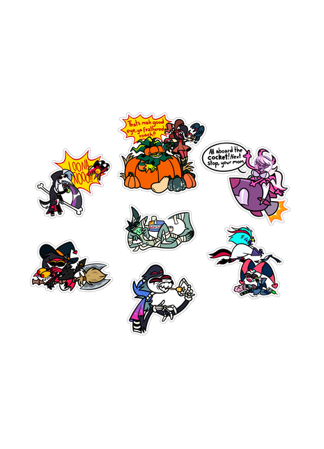 Halloween Sticker Set 1 *FINAL SALE*