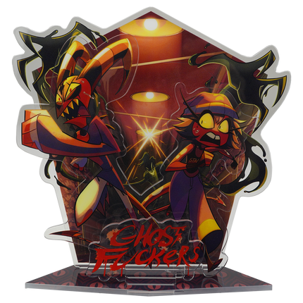 Blitz and Millie Hallway Chase Standee