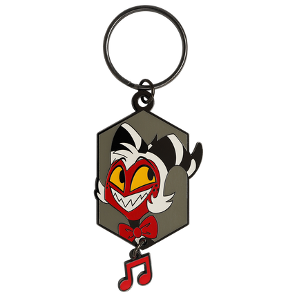 Moxxie Enamel Keychain With Charm *FINAL SALE*
