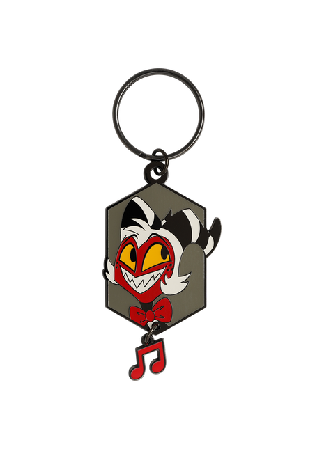 Moxxie Enamel Keychain With Charm *FINAL SALE*