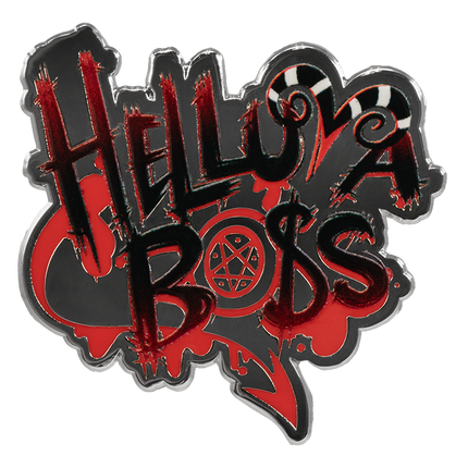 Helluva Boss Logo - Enamel Pin *LIMITED STOCK*
