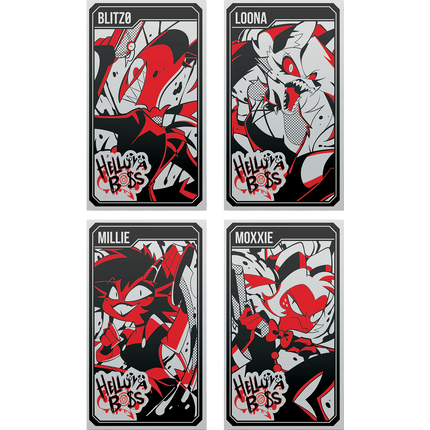 Helluva Boss Collectible Metal Cards - Series 1 Wave 1 *FINAL SALE*