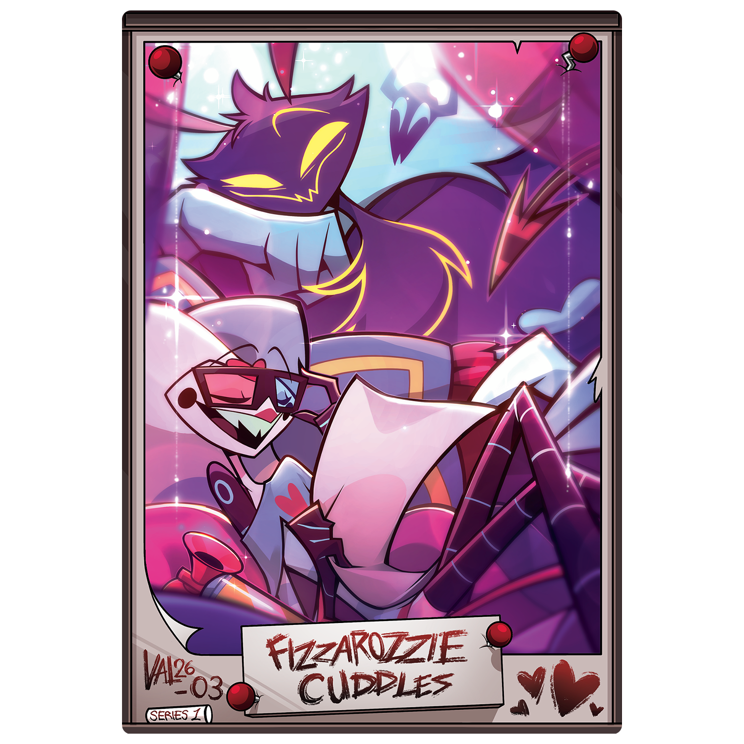 Helluva Boss Trading Cards Fizzarozzie Cuddles Promo Card (VAL26