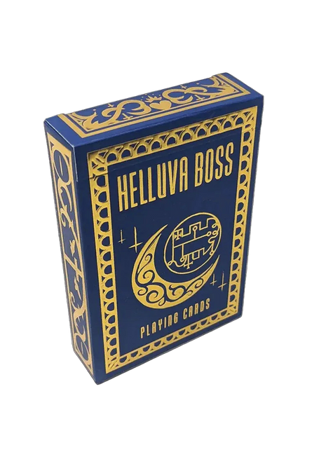 Helluva Boss Gold Foil Playing Cards *FINAL SALE*